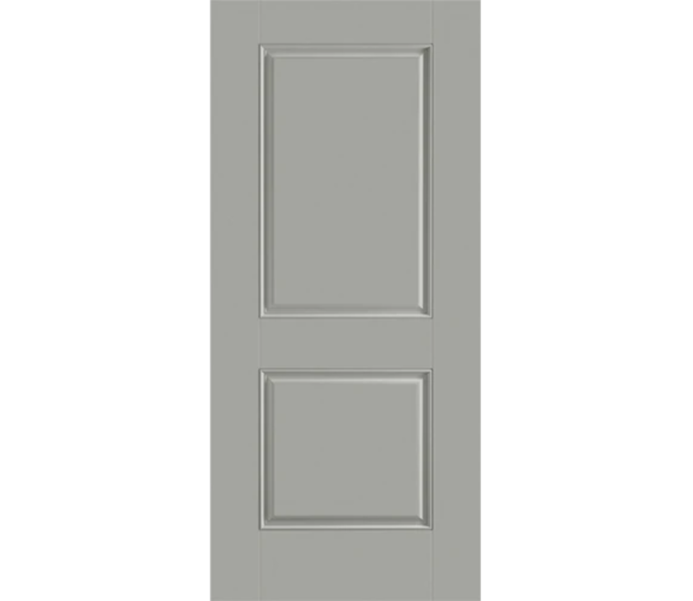  Two Panel Square Fiberglass Entry Door